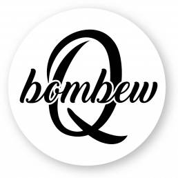 Sticker Qbombew Noir