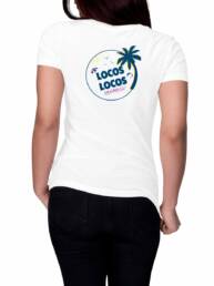 T-shirt Locos Locos Femme