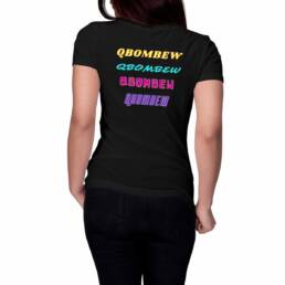 T-shirt Qbombew rétro Femme